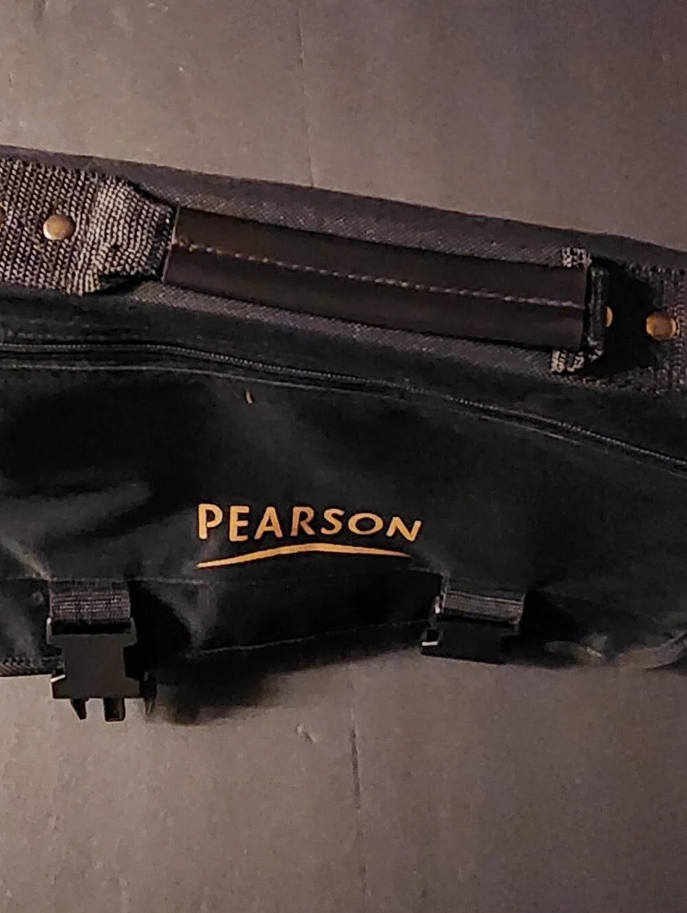 Pearson Messenger Bag, Black, Good Condition, Preowned